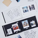 dřevěné fotoalbum