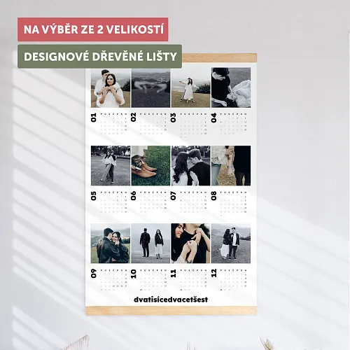 plakátový roční kalendář