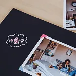 barevné fotorůžky pro 25 fotek