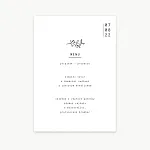 svatební menu No.8