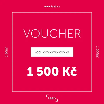 Dárkový poukaz na 1 500Kč