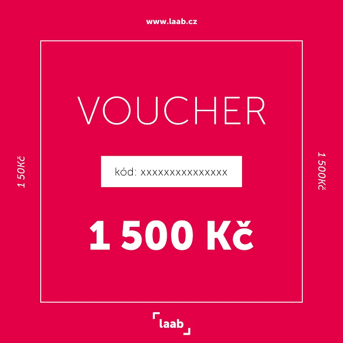 Dárkový poukaz na 1 500Kč